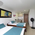 Ec-Al Apartaestudio Cerca Al Mar Con Aire Acondicionado Wifi Y Piscina