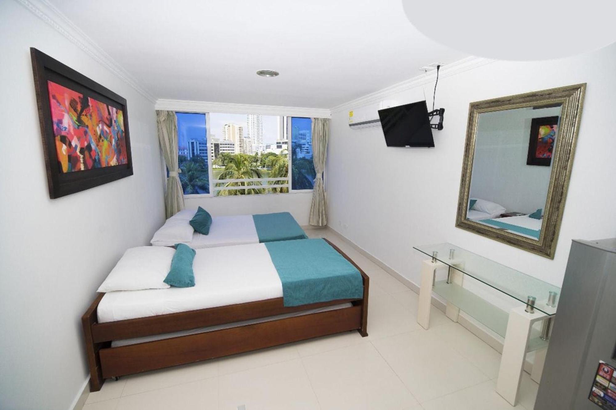 Apartamento Ec-al Cerca Al Mar Con Aire Acondicionado Wifi Y Piscina Cartagena